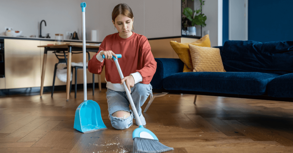 Teens can do housework