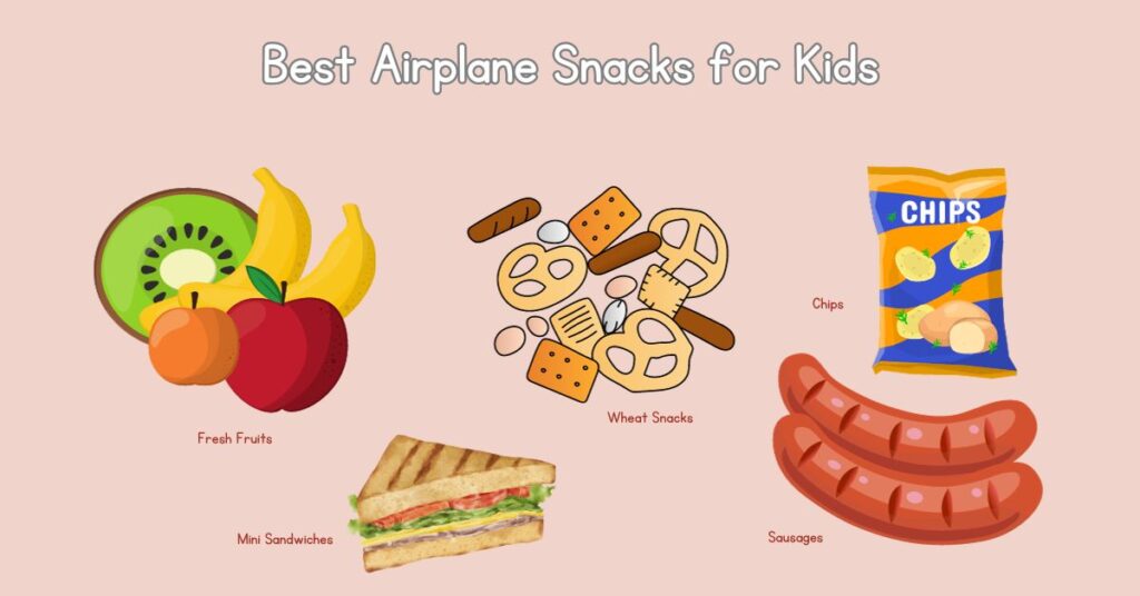 Best airplane snacks for kids