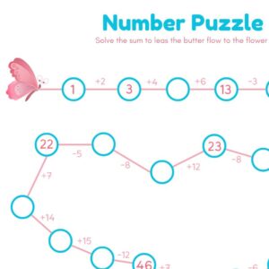 Numbers Puzzle with Answers